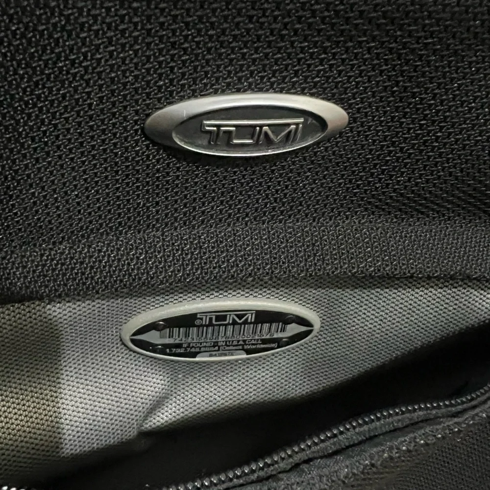 Tumi briefcase laptop Black Carry-On Bag